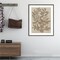 Leaves Sketches I by Asia Jensen Wood Framed Wall Art Print 33 in. W x 41 in. H